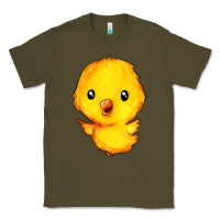 Army Green chick Classic Tee - FaDigitalArtStudio