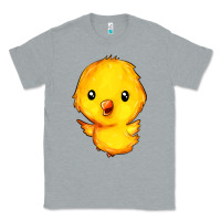 Heather Grey chick Classic Tee - FaDigitalArtStudio