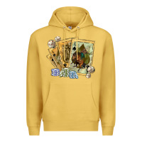 Antique Gold western rodeo playing cards tbw Premium Hoodie - texasbilliewilder