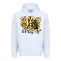 White western rodeo playing cards tbw Premium Hoodie - texasbilliewilder