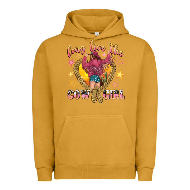 Long Live The Cowgirl Urban Hoodie by texasbilliewilder | Teevron