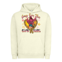 Pigment Pistachio long live the cowgirl Urban Hoodie - texasbilliewilder