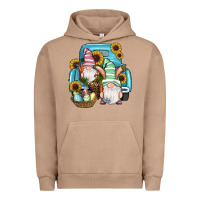 Pigment Burro Easter Gnomes Egg Sunflowers Truck Urban Hoodie - RanaPortraitStore