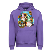 Tulip Easter Gnomes Egg Sunflowers Truck Urban Hoodie - RanaPortraitStore
