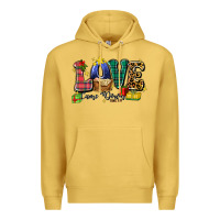 Antique Gold love came down luke 2 11 Premium Hoodie - Zillion Design Studio