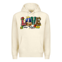 Sandshell love came down luke 2 11 Premium Hoodie - Zillion Design Studio