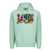 Seafoam love came down luke 2 11 Premium Hoodie - Zillion Design Studio