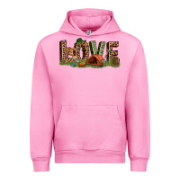 Fuchsia Pink love camping Urban Hoodie - texasbilliewilder