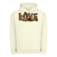 Pigment Pistachio love camping Urban Hoodie - texasbilliewilder