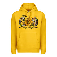 Lemon with god all things are possible Premium Hoodie - texasbilliewilder