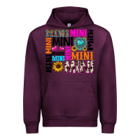 Mauve Wine mini gemstone sunflower Urban Hoodie - texasbilliewilder