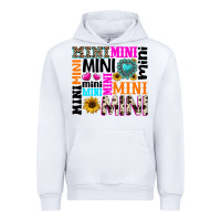 White mini gemstone sunflower Urban Hoodie - texasbilliewilder
