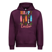 Mauve Wine Happy Easter Urban Hoodie - RanaPortraitStore