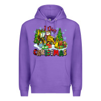 Purple i dig christmas Premium Hoodie - Zillion Design Studio