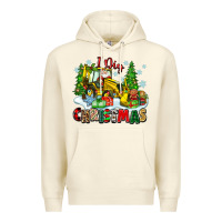 Sandshell i dig christmas Premium Hoodie - Zillion Design Studio