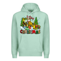 Seafoam i dig christmas Premium Hoodie - Zillion Design Studio