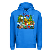 True Royal i dig christmas Premium Hoodie - Zillion Design Studio