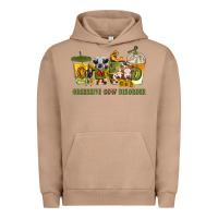 Pigment Burro Obsessive cow disorder coffee cups Urban Hoodie - texasbilliewilder