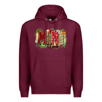 Burgundy mimi claus Premium Hoodie - Zillion Design Studio