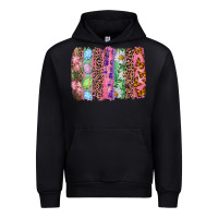 Black Western Easter Brushstrokes Urban Hoodie - RanaPortraitStore