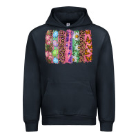 Navy Western Easter Brushstrokes Urban Hoodie - RanaPortraitStore