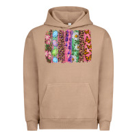 Pigment Burro Western Easter Brushstrokes Urban Hoodie - RanaPortraitStore