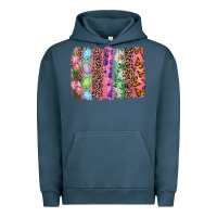 Pigment Midnight Navy Western Easter Brushstrokes Urban Hoodie - RanaPortraitStore