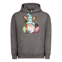 Pigment Tornado Easter Bunny Gnomes with Egg and Carrot Urban Hoodie - RanaPortraitStore