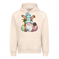 Sandshell Easter Bunny Gnomes with Egg and Carrot Urban Hoodie - RanaPortraitStore