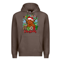 Coffee mooey christmas Premium Hoodie - Zillion Design Studio