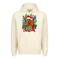 Sandshell mooey christmas Premium Hoodie - Zillion Design Studio