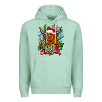 Seafoam mooey christmas Premium Hoodie - Zillion Design Studio