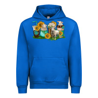 Cobalt Sheep coffee cups Urban Hoodie - texasbilliewilder