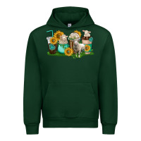 Foreset Green Sheep coffee cups Urban Hoodie - texasbilliewilder