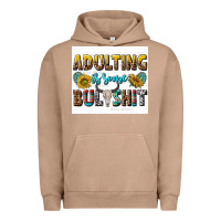 Pigment Burro adulting is some bullshit Urban Hoodie - texasbilliewilder