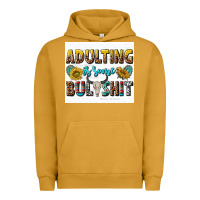 Pigment Peanut Butter adulting is some bullshit Urban Hoodie - texasbilliewilder