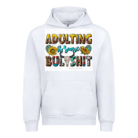 White adulting is some bullshit Urban Hoodie - texasbilliewilder