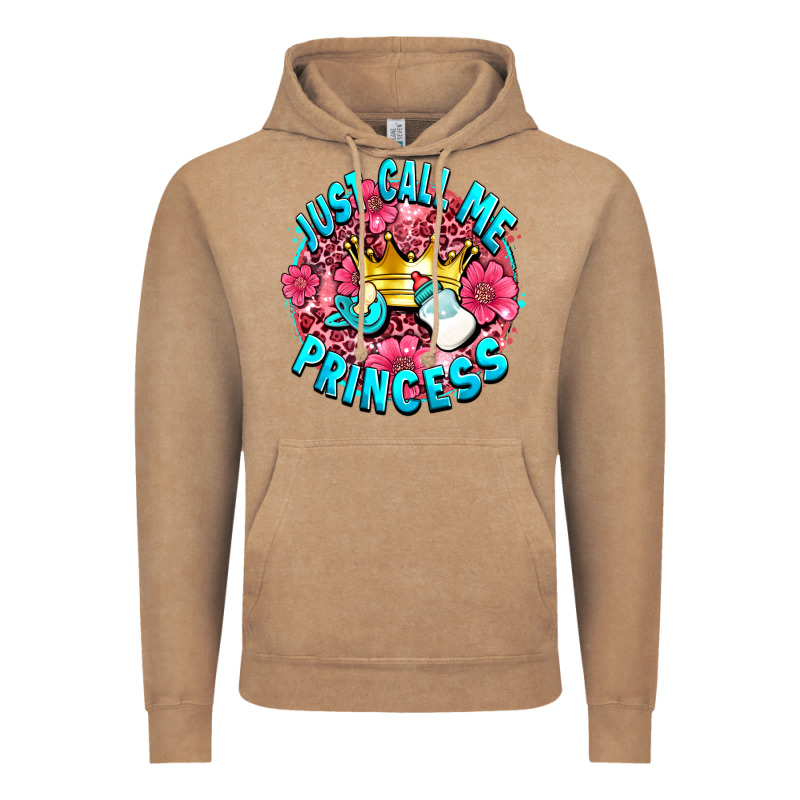 Just Call Me Princess Vintage Hoodie by AdoDesignShop | Teevron