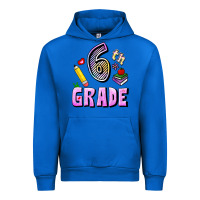 Cobalt Sixth Grade Urban Hoodie - RanaPortraitStore