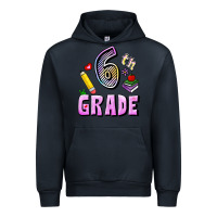 Navy Sixth Grade Urban Hoodie - RanaPortraitStore