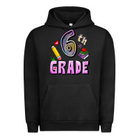 Pigment Black Sixth Grade Urban Hoodie - RanaPortraitStore