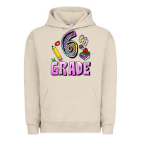 Pigment French Oak Sixth Grade Urban Hoodie - RanaPortraitStore