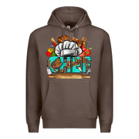 Coffee chef Premium Hoodie - texasbilliewilder