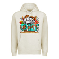 Oatmeal Heather chef Premium Hoodie - texasbilliewilder