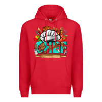 Red chef Premium Hoodie - texasbilliewilder