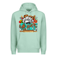 Seafoam chef Premium Hoodie - texasbilliewilder