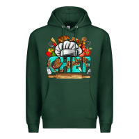 Sports Green chef Premium Hoodie - texasbilliewilder
