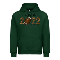Forest Green Class Of 2022 American Football Urban Hoodie - RanaPortraitStore