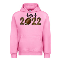 Fuchsia Pink Class Of 2022 American Football Urban Hoodie - RanaPortraitStore