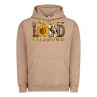 Pigment Burro Trust in the lord with all your heart Urban Hoodie - texasbilliewilder
